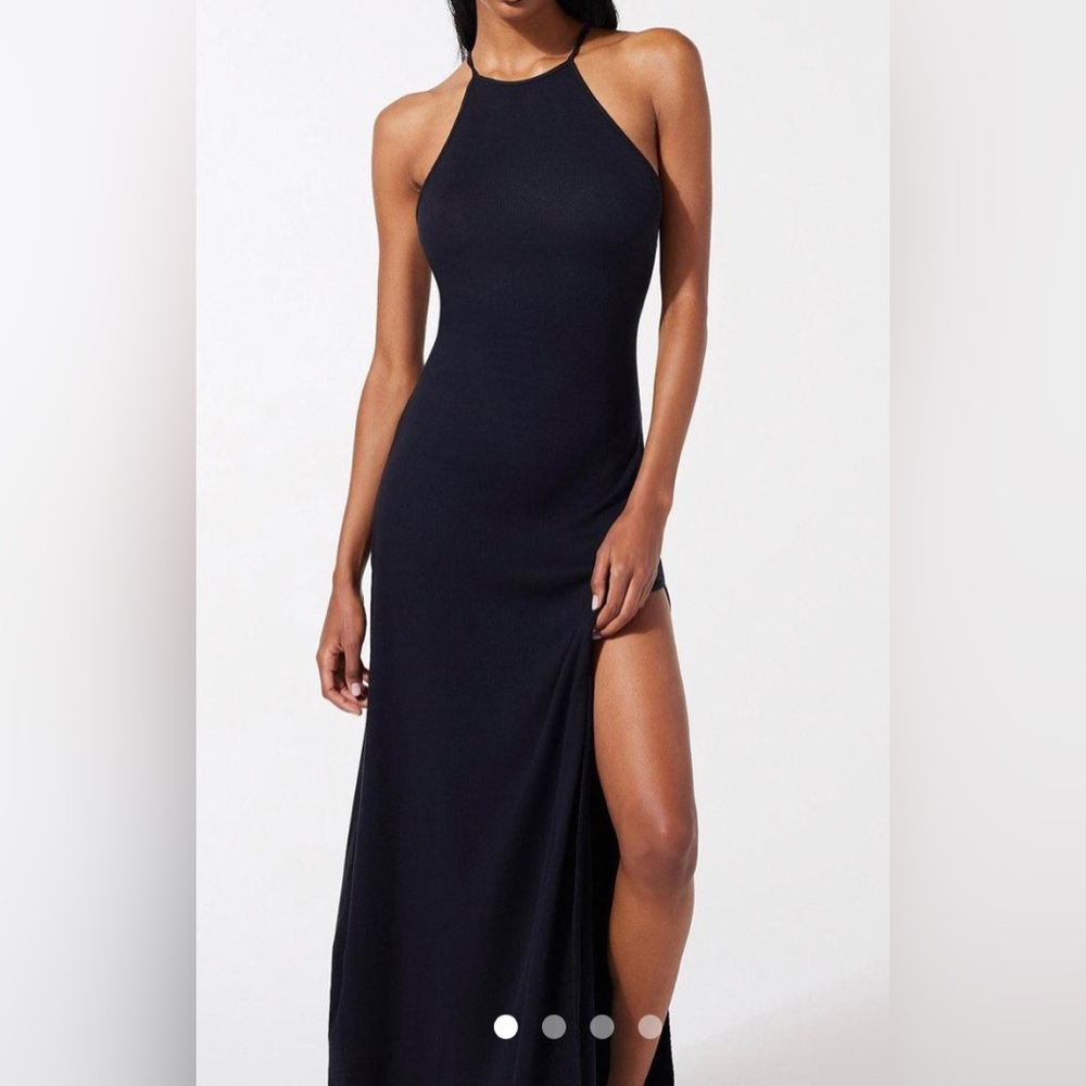Savage x Fenty Black Knit Dress